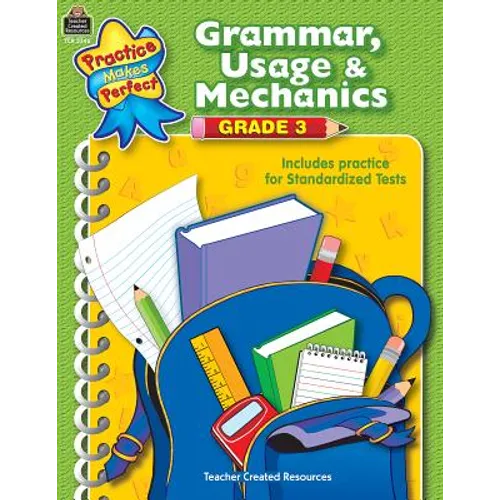 Grammar, Usage & Mechanics Grade 3