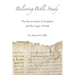 Believing Bible Study: The Preservation of Scripture and the Logic of Faith