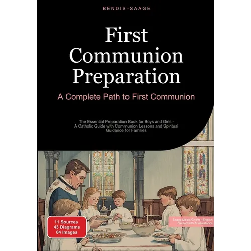 First Communion Preparation: A Complete Path to First Communion: The Essential Preparation Book for Boys and Girls - A Catholic Guide with Communion L