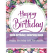 50th Birthday Coloring Book: Happy Birthday Gift For Adults