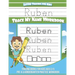 Ruben Letter Tracing for Kids Trace my Name Workbook: Tracing Books for Kids ages 3 - 5 Pre-K & Kindergarten Practice Workbook
