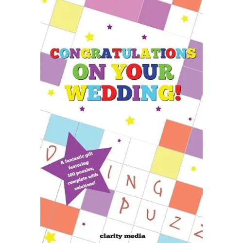 Congratulations On Your Wedding puzzle book