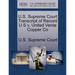 U.S. Supreme Court Transcript of Record U S V. United Verde Copper Co