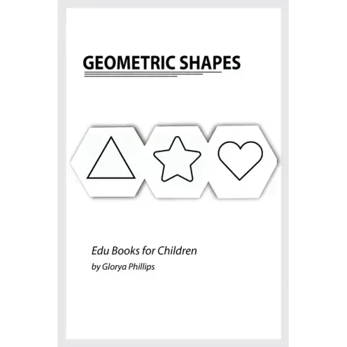 Geometric Shapes: Montessori geometric shapes book, bits of intelligence for baby and toddler, children's book, learning resources.