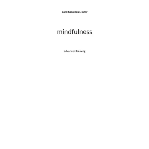 mindfulness: advanced training
