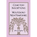 Cemetery Inscriptions, Wolfeboro, New Hampshire