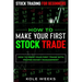 Stock Trading For Beginners: HOW TO MAKE YOUR FIRST STOCK TRADE - How To Make Your First Trade With Proper Money Management