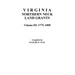 Virginia Northern Neck Land Grants, 1775-1800. [Vol. III]