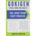 Gokigen Puzzle Book For Adults: 100 Large Print Easy Puzzles for Gokigen Lovers