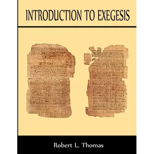 Introduction To Exegesis