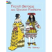 French Baroque and Rococo Fashions Coloring Book