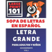 Sopa De Letras En Español Letra Grande Para Adultos y Niños 101 Crucigramas (VOL.1): Large Print Spanish Word Search Puzzle For Adults and Kids 101 Pu