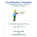 Drug Education and Awareness