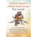 Frilled Lizard or Frilled Neck Lizard, Pet Lizards, Facts on Frilled Lizard, Frilled Dragon, Purchasing, Caring, Diet, Feeding, Habitat, Breeding. A C