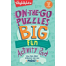 On-The-Go Puzzles Big Fun Activity Pad: A Highlights Activity Book Packed with Travel Activities, Car Activities, and More!