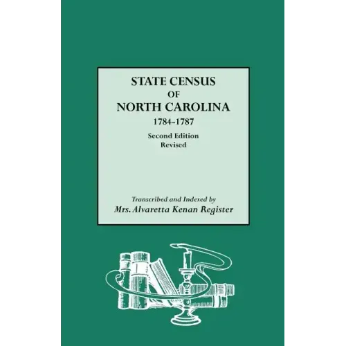 State Census of North Carolina, 1784-1787 (Rev)