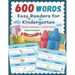 600 Words Easy Readers for Kindergarten Books Sentences & Card Games English Norwegian Set 2: Smart Guided Reading Level for Preschool, Pre-K and kind