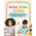Write, Draw, Create Primary Journal Half Page Ruled Notebook Grades K-2
