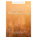 Prayers for Joy and Thanksgiving