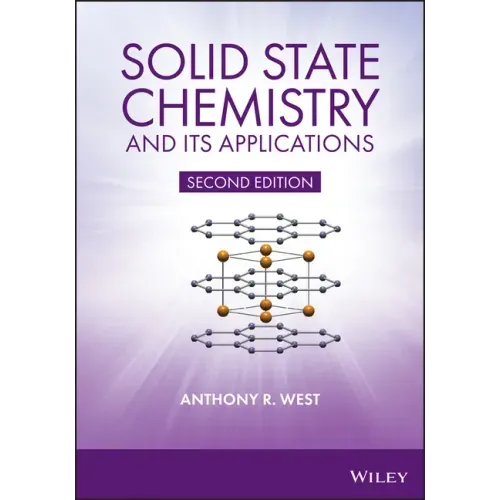 Solid State Chemistry and Its Applications