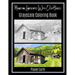 Mountain Landscapes With Old Houses Grayscale Coloring Book