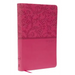 NKJV, Value Thinline Bible, Standard Print, Imitation Leather, Pink, Red Letter Edition