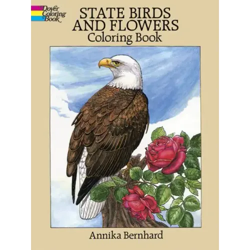 State Birds and Flowers Coloring Book