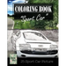 Sportcar Greyscale Photo Adult Coloring Book, Mind Relaxation Stress Relief: Just added color to release your stress and power brain and mind, colorin