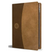 Biblia Reina Valera 1960 Tamaño Grande, Letra Grande Piel Canela Con Cremallera / Spanish Holy Bible Rvr 1960. Large Size Large Print Brown Leather wi