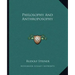 Philosophy and Anthroposophy