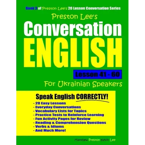 Preston Lee's Conversation English For Ukrainian Speakers Lesson 41 - 60