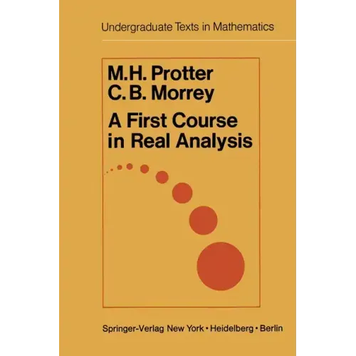 A First Course in Real Analysis