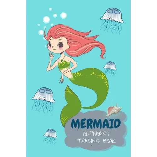 Mermaid Alphabet Tracing Book