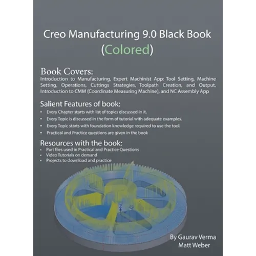 Creo Manufacturing 9.0 Black Book (Colored)