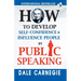 How to Develop Self-Confidence & Influence People By Public Speaking