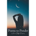Poems to Ponder