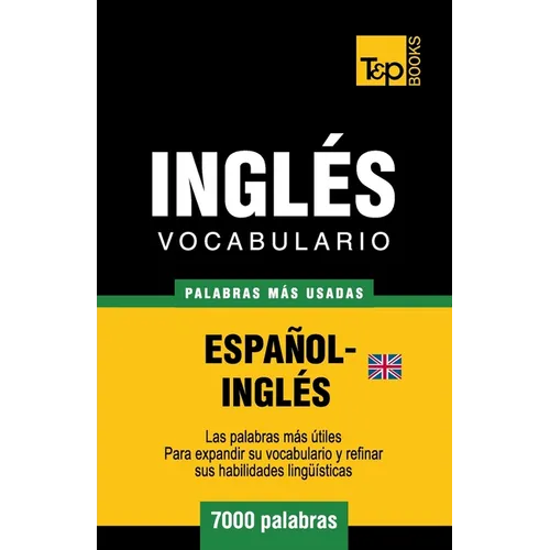 Vocabulario español-inglés británico - 7000 palabras más usadas