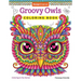 Groovy Owls Coloring Book