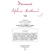 Documents Stephane Mallarme VII