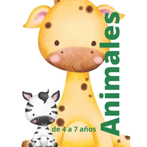 Animales: Diversión colorida de 4 a 7 años