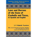 Laws and Decrees of the State of Coahuila and Texas, in Spanish and English