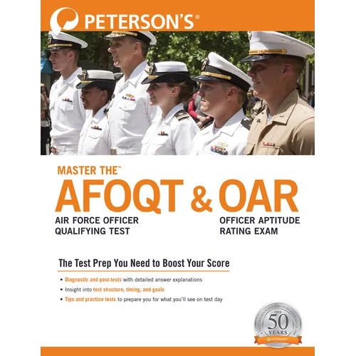 Master The(tm) Air Force Officer Qualifying Test (Afoqt) & Officer Aptitude Rating Exam (Oar)