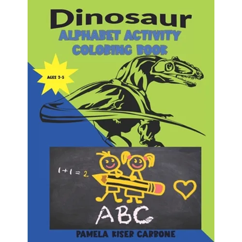 Dinosaur: Alphabet Activity Coloring Book