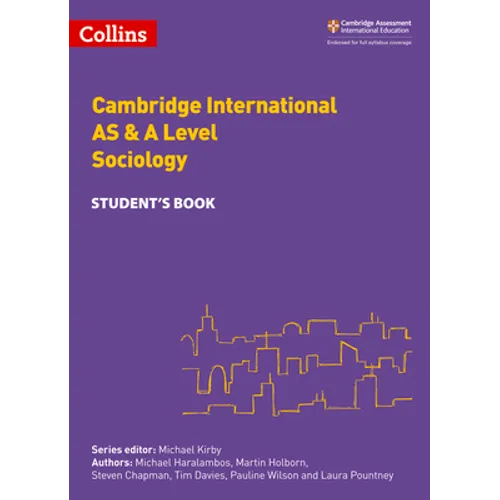 Cambridge International as & a Level Sociology Student's Book