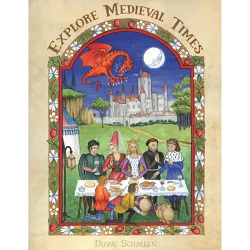 Explore Medieval Times: Age of Chivalry Coloring, Activities & History for Elementary Children.