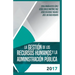 La gestion de los recursos humanos y la administracion publica 2017