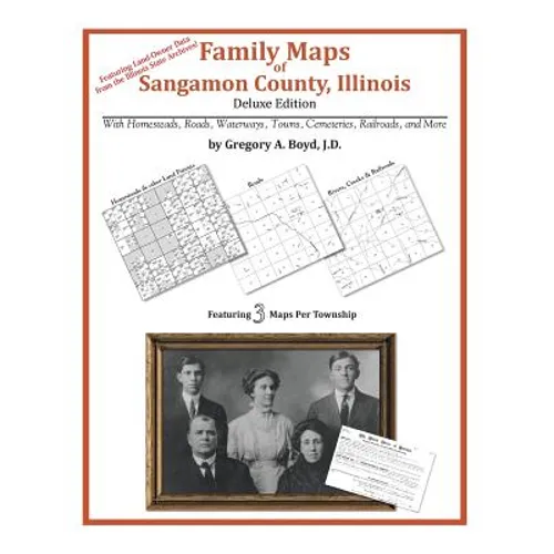 Family Maps of Sangamon County, Illinois
