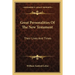 Great Personalities Of The New Testament: Their Lives And Times