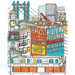 Brooklyn Bound: A Coloring Book: Including Williamsburg, Prospect Park, Coney Island, and More