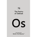 The Poetry of Osmium